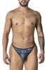 99875 CandyMan Men's Egyptian Thong Color Gray-Black
