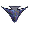99875 CandyMan Men's Seawater Thong Color Multicolor Print