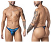 99875 CandyMan Men's Seawater Thong Color Multicolor Print