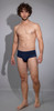 42241 Hawai Men's Microfiber Briefs Color Dark Blue-01
