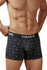 42570 Hawai Men's Microfiber Trunks Color Black