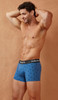 42571 Hawai Men's Cotton Blend Trunks Color Blue Quartz