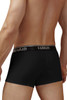 4986 Hawai Men's Cotton Blend Trunks Color Black-01