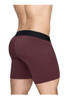 EW1796 ErgoWear Men's MAX FLOW Boxer Briefs Color Burgandy