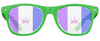 Drag Pride Flag Sunglasses
