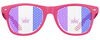 Drag Pride Flag Sunglasses