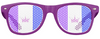 Drag Pride Flag Sunglasses