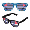 Leather Pride Flag Sunglasses