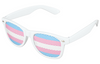 Transgender Pride Flag Sunglasses