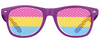 Pansexual Pride Flag Sunglasses
