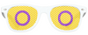 Intersex Pride Flag Sunglasses