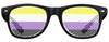 Nonbinary Pride Flag Sunglasses