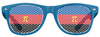 Polyamory Pride Flag Sunglasses