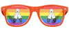 Two-Spirit Pride Flag Sunglasses