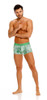 26020100102 Unico Men's Piramide Trunks Color 43-Green