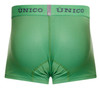26020100119 Unico Men's Frog Trunks Color 43-Green