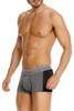 26020100121 Unico Men's Brio Trunks Color 59-Gray