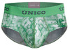 26020101102 Unico Men's Piramide Briefs Color 43-Green