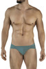 2043 Clever Men's Mendoza Briefs Color Green
