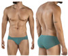 2043 Clever Men's Mendoza Briefs Color Green
