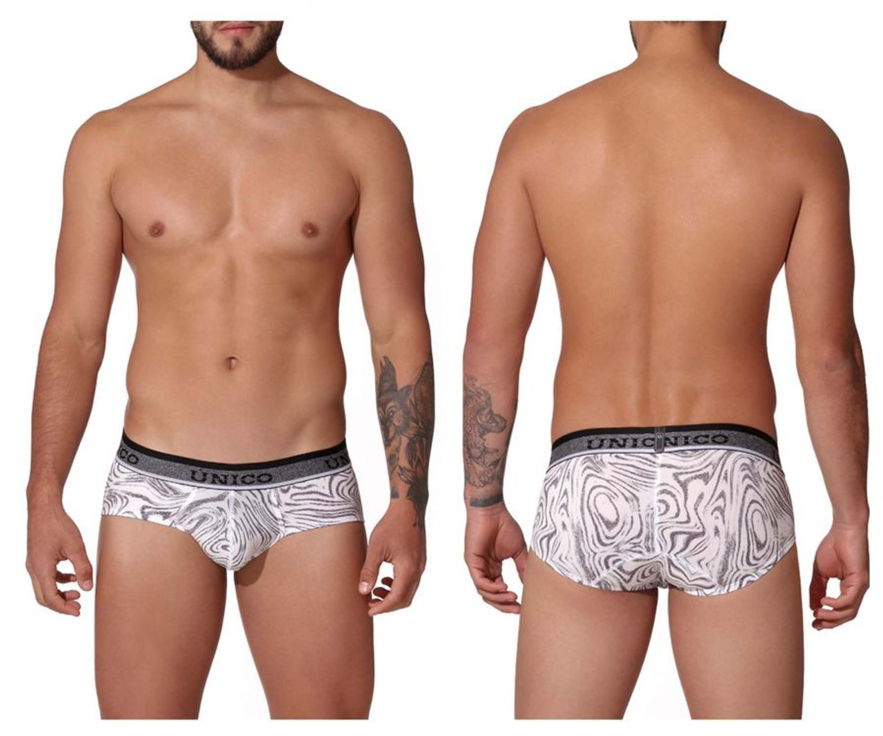 22020201106 Unico Men's Rastro Briefs Color 63-Printed - Fetish Underwear