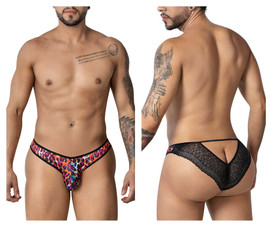 99876 CandyMan Men's Leopard Print Briefs