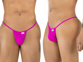 Men’s G-String – Sleek Bold Sculpting Sexy Underwear (Magenta) by CandyMan