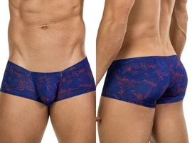 Men's Helion Trunks – Modern Low-Rise Trunk Underwear (Blue) by Clever