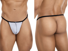 Men's C-Sock – Minimal Coverage Contoured Pouch Underwear (Gray) by Pikante