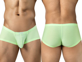 Men's Cronos Trunks – Enhancing Low-Rise Designer Underwear (Neon Green) by Clever