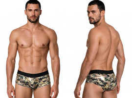 Men’s Trunks – Camo Low-Rise Underwear (Camo) by CandyMan