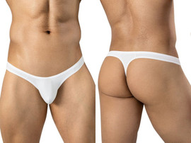 Men's Murillo Thong – Premium Nylon Thong (White) by Clever