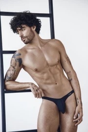 Men's Cocuy Briefs – Ultra Low-Rise Enhancement Briefs (Black) by Clever