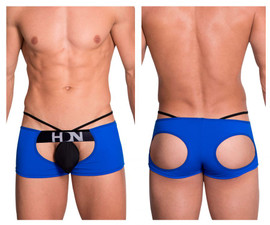 957 Hidden Men's Open Butt Trunk Color Blue