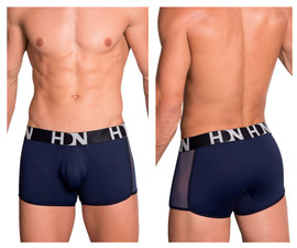 964 Hidden Men's Mesh-Side Trunks Color Blue