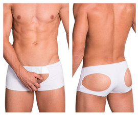 970 Hidden Men's Open Trunks Color White