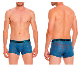 22040100106 Unico Men's Aloe Trunks Color 63-Blue