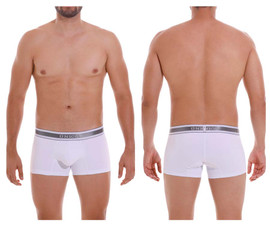 22120100112 Unico Men's Lustre M22 Trunks Color 00-White