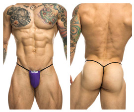 XSJ02 JUSTIN+SIMON Men's Classic G-String Bulge Color Purple