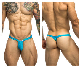 XSJBU02 JUSTIN+SIMON Men's Bulge Thong Color Turquoise