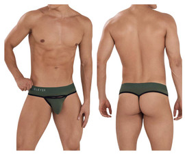 1147 Clever Men's Celestial Thong Color Green