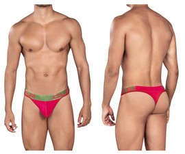 0924 Clever Men's Cerise Thong Color Red