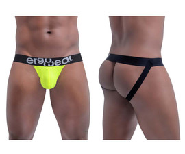 EW1429 ErgoWear Men's GYM Jockstrap Color Neon Yellow