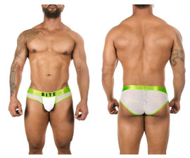 BW2023110 BiteWear Men's Sweet Kiwi Briefs Color White