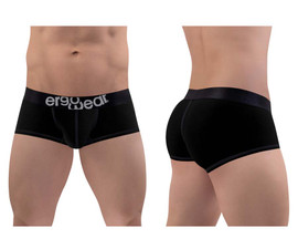 EW1484 ErgoWear Men's MAX COTTON Trunks Color Black