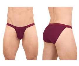 EW1657 ErgoWear Men's SLK Bikini Color Burgundy