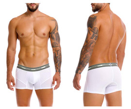 25040100122 Unico Men's Sensacion Trunks Color 00-White