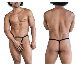 99852 CandyMan Men's Nudist Thong Color Black