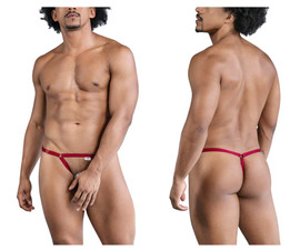99852 CandyMan Men's Nudist Thong Color Red