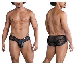 99863 CandyMan Men's Lace Briefs Color Black